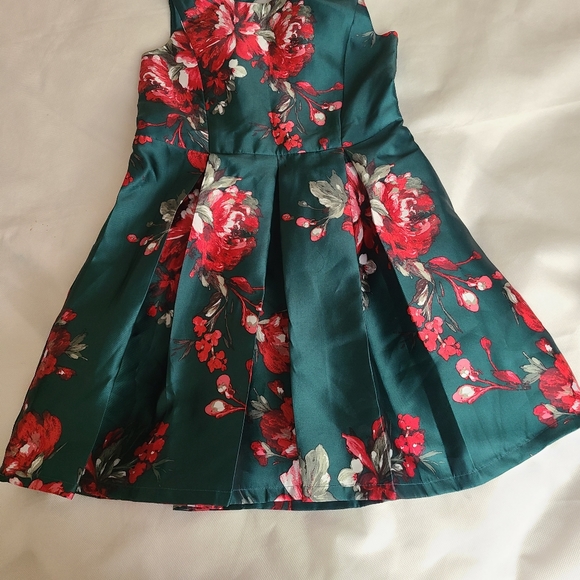 The Children's Place Girls Sleeveless Pleated Floral Dress with Back Cutout - Picture 5 of 7